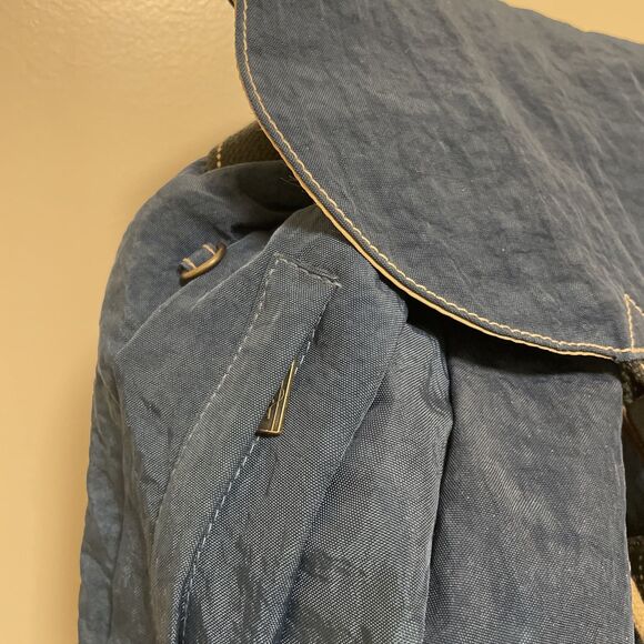 Kipling Y2K Backpack Blue Drawstring Side Zip Water Resistant main image 8